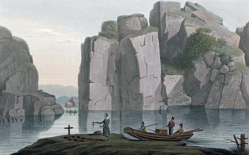 John William Edy View of Crystal Rocks